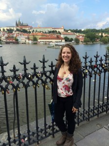 Prague Castle (Hradčany) across the Vltava River