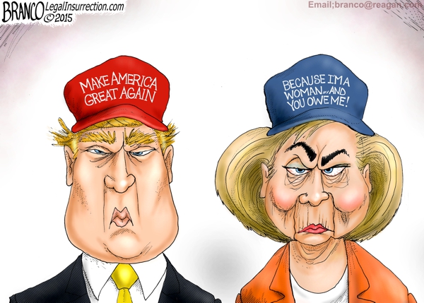 branco-trump-and-hillary